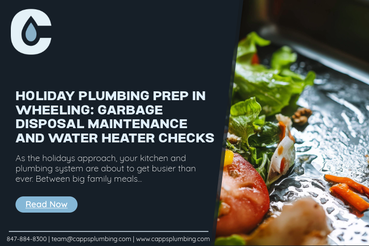 Holiday Plumbing Prep in Wheeling: Garbage Disposal Maintenance and Water Heater Checks